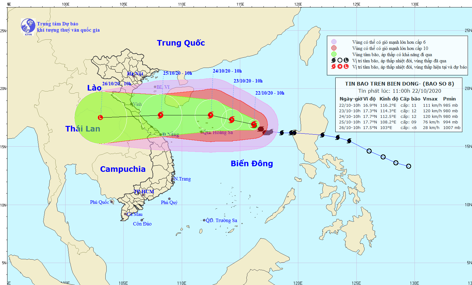 Miền Trung gấp rút ứng phó bão số 8; huy động tổng lực cứu trợ người dân