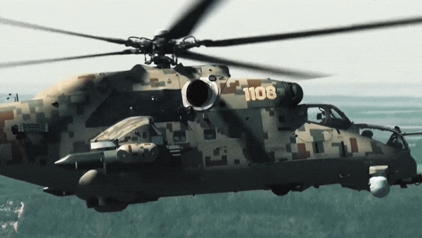 'Phượng hoàng' Mi-35P của Nga thị uy trên chiến trường
