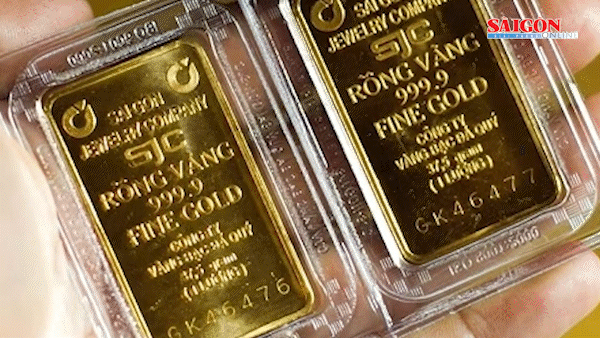 Vàng thế giới bật tăng mạnh sau phát biểu của Chủ tịch FED