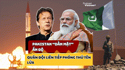 Pakistan phô diễn sức mạnh tên lửa Fatah giữa lúc căng thẳng với Ấn Độ