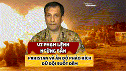 Ấn Độ đáp trả cực gắt với màn nã pháo hạng nặng tấn công Pakistan