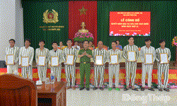 181 phạm nhân tại Trại giam Phước Hòa được đặc xá dịp Lễ Quốc khánh 2-9