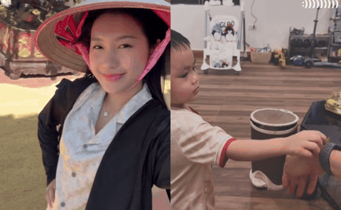 Về qu&ecirc; chồng phơi th&oacute;c, Do&atilde;n Hải My g&acirc;y tranh c&atilde;i v&igrave; makeup điệu đ&agrave;, gi&atilde;y nảy v&igrave; một con c&agrave;o c&agrave;o