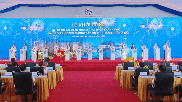 H&agrave; Nội đồng loạt khởi c&ocirc;ng 5 dự &aacute;n metro 1,3 triệu tỷ đồng