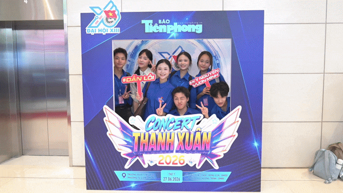 Đại biểu Đại hội Đoàn XIII mong đợi những tiết mục bùng nổ tại concert Thanh xuân