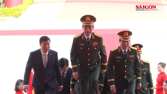 Đại tướng Phan Văn Giang dự kỷ niệm 80 năm Ng&agrave;y truyền thống Học viện Lục qu&acirc;n