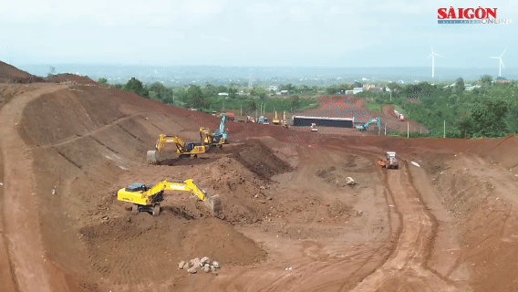 Giữ mạch thi c&ocirc;ng Cao tốc Quy Nhơn - Pleiku trong m&ugrave;a mưa