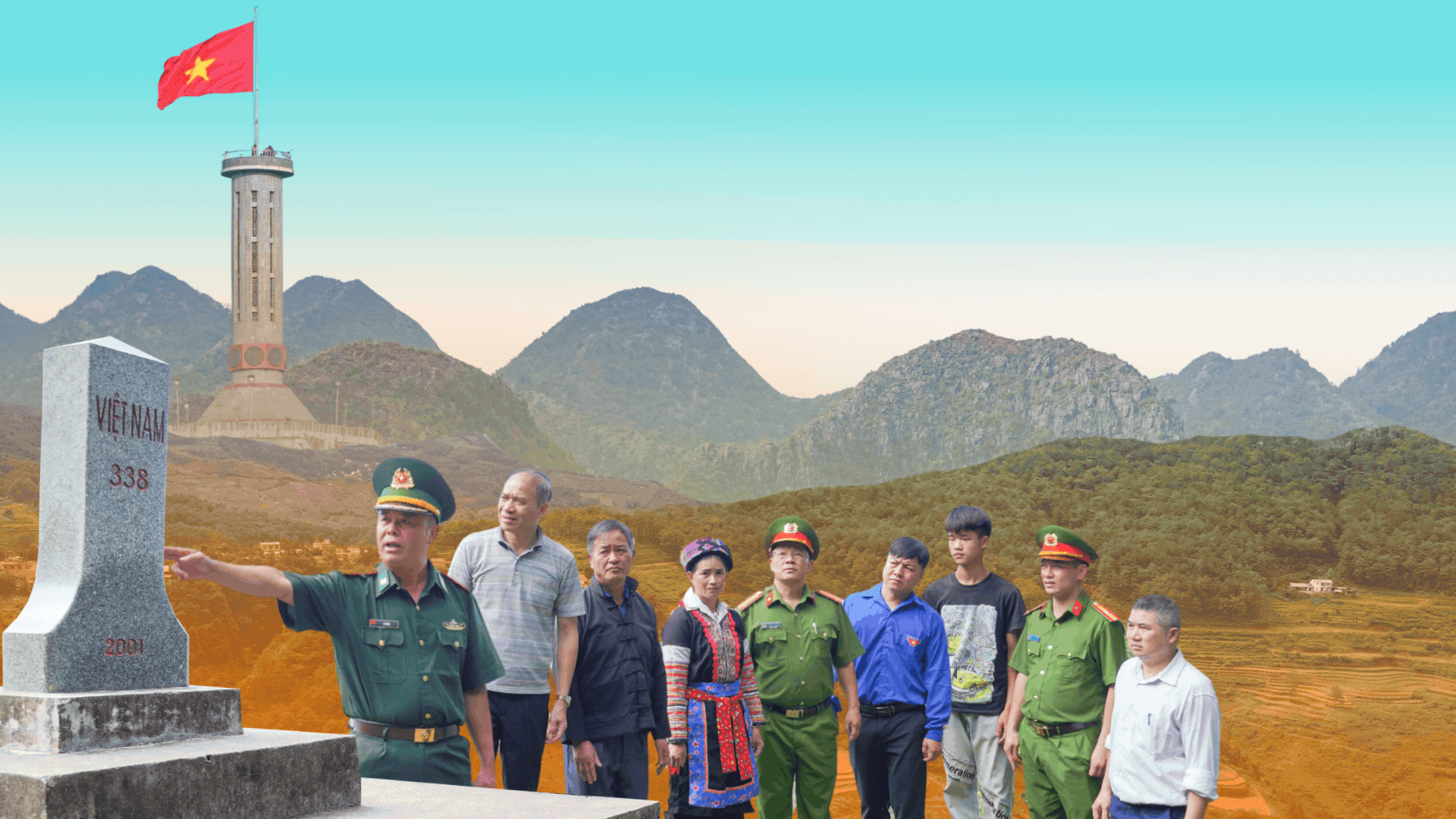Loạt b&agrave;i: 'Người c&oacute; uy t&iacute;n giữ mạch nguồn đo&agrave;n kết nơi bi&ecirc;n cương'