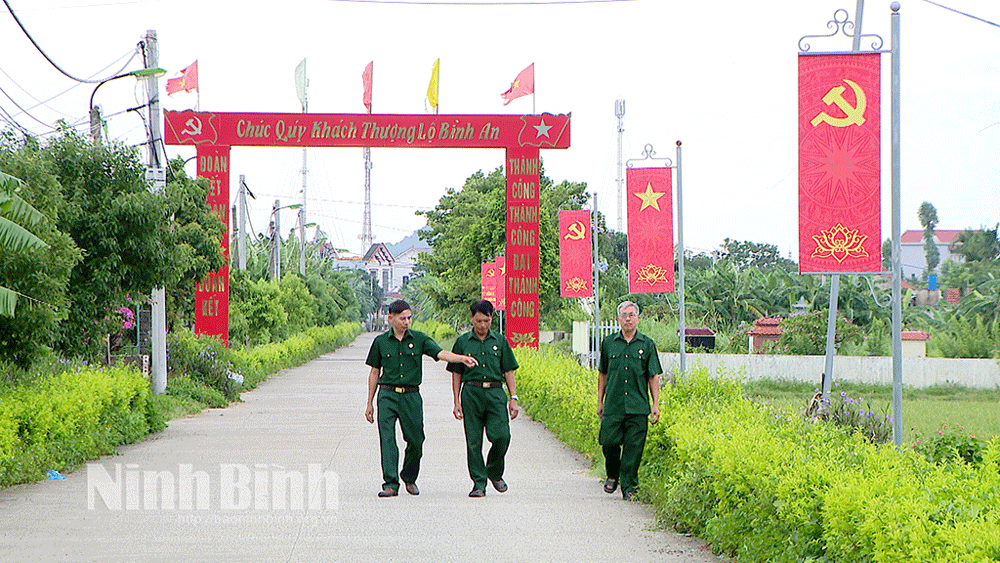 Cựu chiến binh chung sức xây dựng nông thôn mới nâng cao, kiểu mẫu