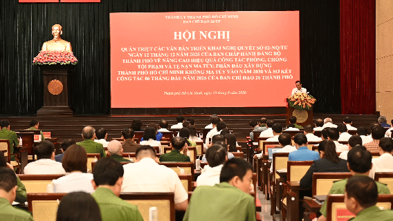 B&iacute; thư Th&agrave;nh ủy TPHCM Trần Lưu Quang: Lập 'bản đồ t&igrave;nh h&igrave;nh ma t&uacute;y' đến từng x&atilde;, phường, đặc khu