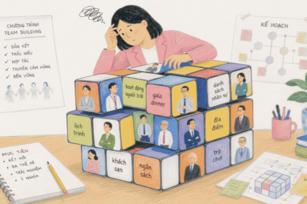 Đau đầu thiết kế team building 'đa thế hệ'