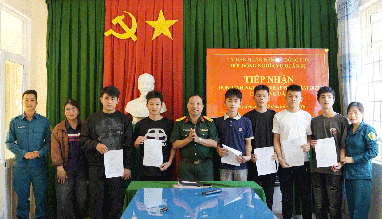 Tuổi trẻ Đông Sơn viết tiếp truyền thống cách mạng của quê hương