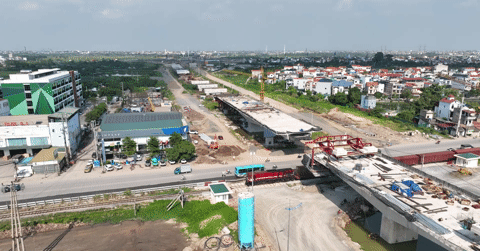 Cầu Mễ Sở và hệ thống cầu cạn dài gần 14km, dự án 4.900 tỷ đồng dần lộ diện