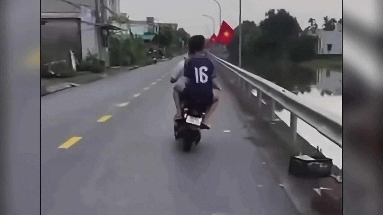 Hình phạt cho thiếu niên lạng lách, đánh võng trên đường