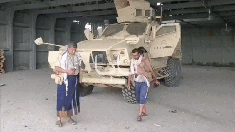 Houthi thu giữ xe kháng mìn M-ATV do Mỹ sản xuất