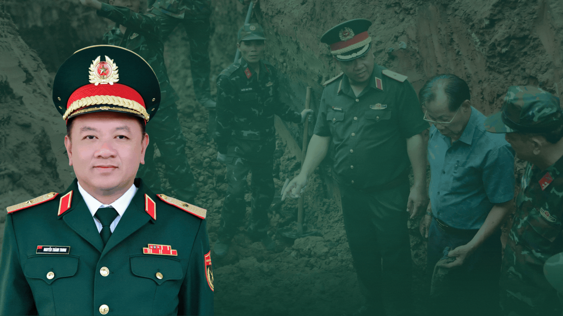 Thiếu tướng Nguyễn Th&agrave;nh Trung, Ch&iacute;nh ủy Bộ Tư lệnh TPHCM: C&ograve;n th&ocirc;ng tin l&agrave; c&ograve;n liệt sĩ chưa trở về...