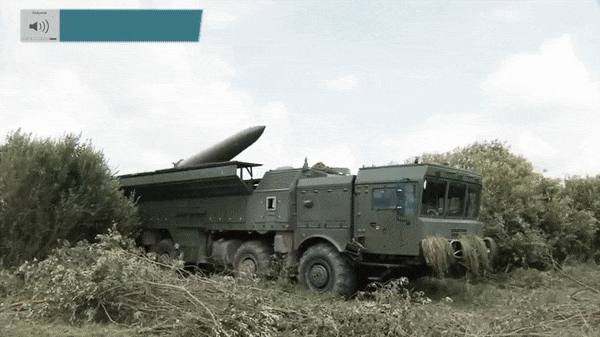 Tên lửa Iskander-M Nga tập kích quân đội Ukraine tại Kharkiv