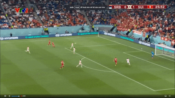 Highlights Serbia 2-3 Thụy Sĩ: Tấm vé cuối cùng cho Thụy Sĩ