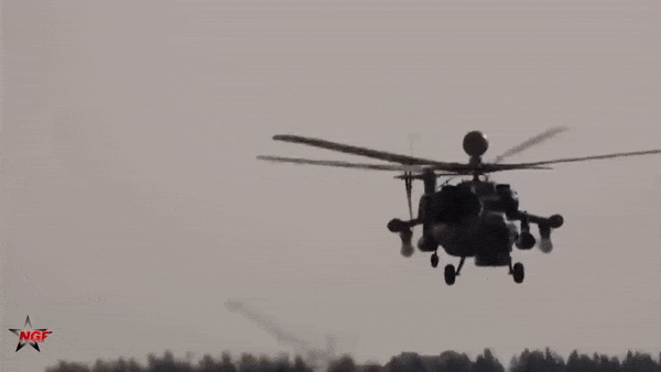 Trực thăng tấn công 'thợ săn đêm' Mi-28NE Nga xuất hiện trên bầu trời Iran