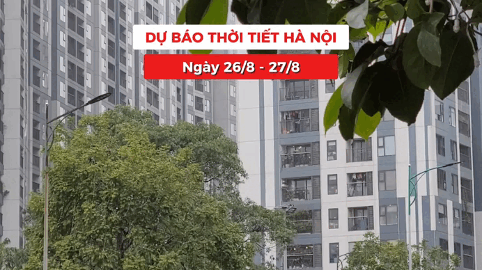 Thời tiết Hà Nội 26-27/8: Mưa bất ngờ giảm mạnh, thời tiết sắp đổi chiều?