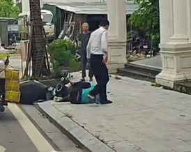 Hà Nội: Bảo vệ Khu đô thị Louis Hoàng Mai hành hung tài xế xe công nghệ