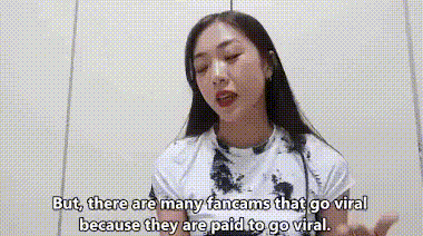 Trả tiền để khiến fancam trở nên thu hút là hình thức truyền thông của nhiều công ty giải trí.