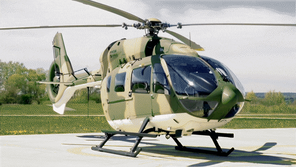 Trực thăng H-145M được trang bị 2 động cơ Turbomeca Arriel 2E có công suất tối đa 575 mã lực giúp cơ động cao trên chiến trường.
