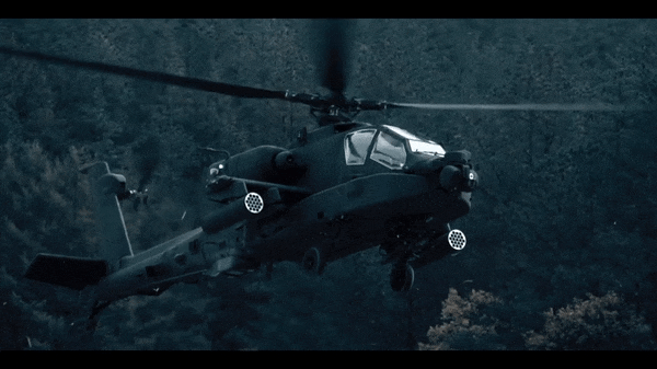 AH-64 Apache tham chiến lần đầu năm 1989 tại chiến trường Panama.