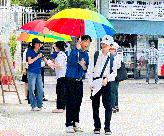 Trường Cao đẳng nghề Đà Nẵng đón tân sinh viên năm học 2024-2025. Ảnh: L.P