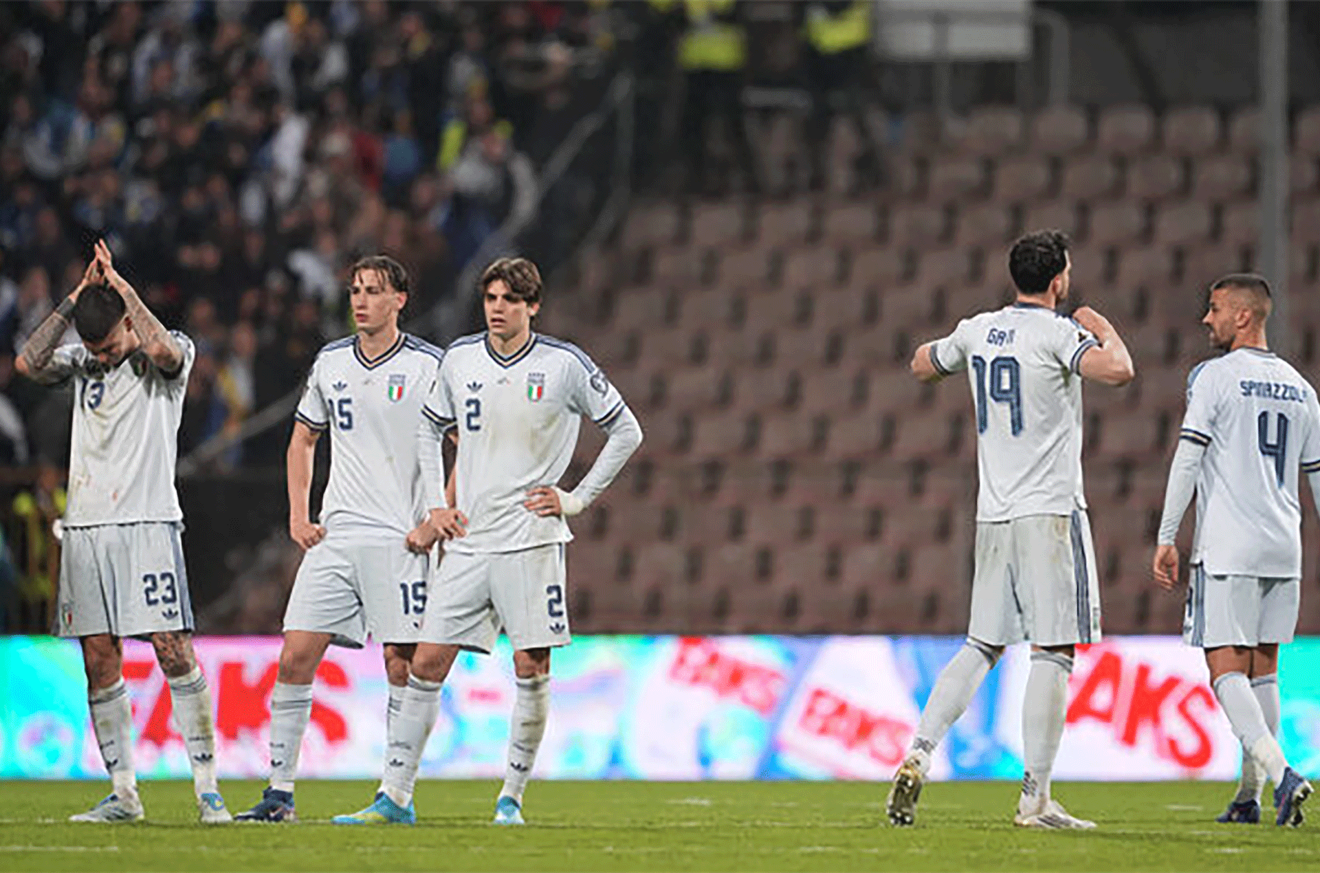 Đội tuyển Italia đã 3 lần liên tiếp không được tham dự World Cup kể từ sau World Cup 2014 tại Brazil.