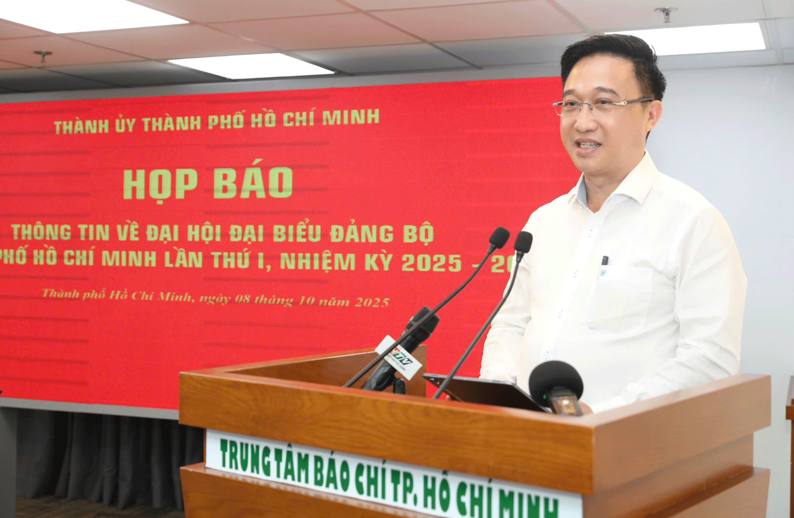 Phó Bí thư Thành ủy TPHCM Đặng Minh Thông