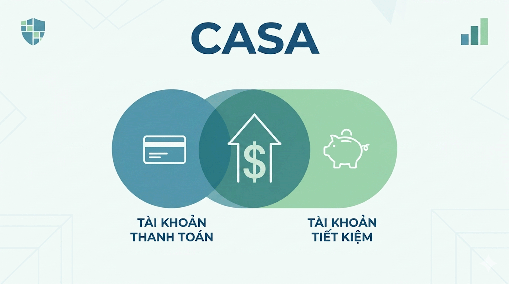 Tỷ lệ CASA ngân hàng và cuộc đua nguồn vốn giá rẻ?
