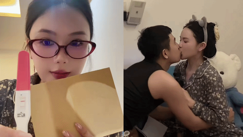 Bà xã hot girl thông báo có tin vui với Tuấn Mõ sau hơn 1 năm kết hôn. Nguồn: Ỉn Cheng.