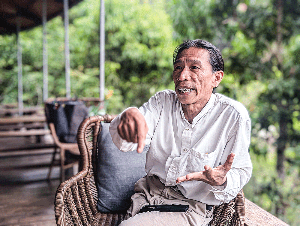 Nguyễn Mạnh Bình San cho rằng trí tuệ nhân tạo có thể tạo sinh ra mọi thứ, nhưng cỗ máy đó không sinh nổi thiên nhiên.