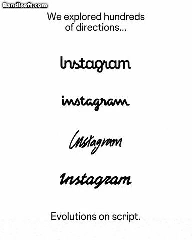 "Instagzam" trở thành cách gọi đùa lan truyền trên mạng xã hội khi nhiều người cho rằng wordmark mới của Instagram dễ bị đọc nhầm. Ảnh: Instagram.