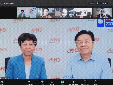 Một phân đoạn trong cuộc gọi bị công cụ phát hiện lừa đảo cảnh báo. Các chuyên gia cho rằng kẻ lừa đảo đã sử dụng AI hoặc ghép hai đoạn video lại với nhau. Ảnh: SPF.