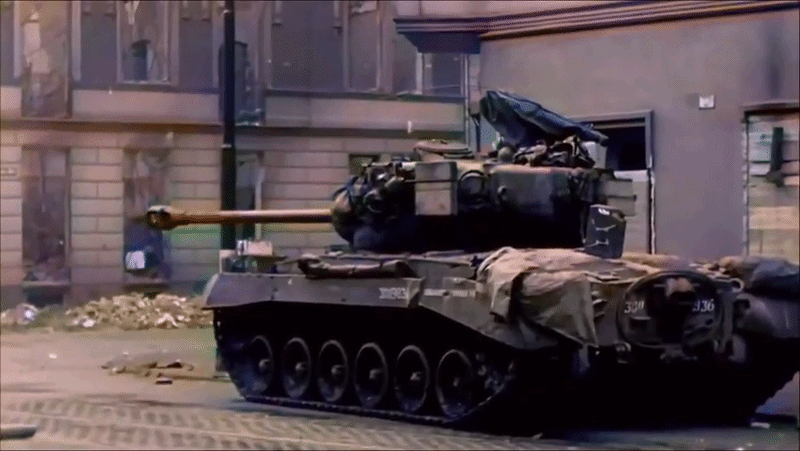 M26 Pershing cũng tham gia cuộc chiến tại Remagen. Ngày 7/3, 1 trung đội Pershing của Sư đoàn thiết giáp 9 hỗ trợ lực lượng Mỹ chiếm cầu Ludendorff trên sông Rhine.